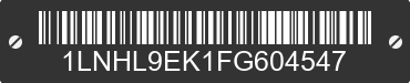 2015 LINCOLN MKS 1LNHL9EK1FG604547 VIN decoded