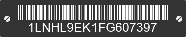 2015 LINCOLN MKS 1LNHL9EK1FG607397 VIN decoded