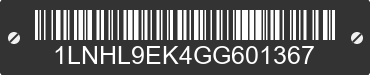 2016 LINCOLN MKS 1LNHL9EK4GG601367 VIN decoded