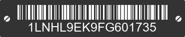 2015 LINCOLN MKS 1LNHL9EK9FG601735 VIN decoded