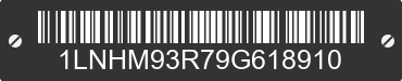 2009 LINCOLN MKS 1LNHM93R79G618910 VIN decoded