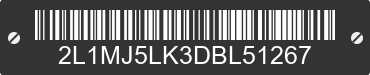 2013 LINCOLN MKT 2L1MJ5LK3DBL51267 VIN decoded