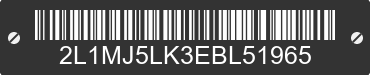 2014 LINCOLN MKT 2L1MJ5LK3EBL51965 VIN decoded