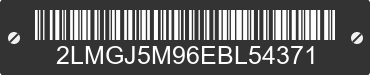 2014 LINCOLN MKT 2LMGJ5M96EBL54371 VIN decoded
