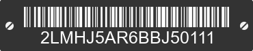 2011 LINCOLN MKT 2LMHJ5AR6BBJ50111 VIN decoded