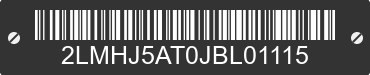 2018 LINCOLN MKT 2LMHJ5AT0JBL01115 VIN decoded