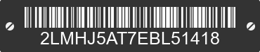 2014 LINCOLN MKT 2LMHJ5AT7EBL51418 VIN decoded