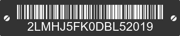 2013 LINCOLN MKT 2LMHJ5FK0DBL52019 VIN decoded