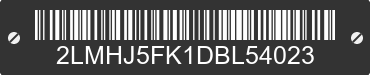 2013 LINCOLN MKT 2LMHJ5FK1DBL54023 VIN decoded