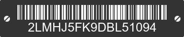 2013 LINCOLN MKT 2LMHJ5FK9DBL51094 VIN decoded