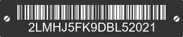 2013 LINCOLN MKT 2LMHJ5FK9DBL52021 VIN decoded