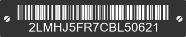 2012 LINCOLN MKT 2LMHJ5FR7CBL50621 VIN decoded