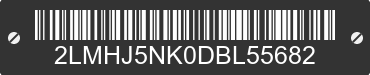 2013 LINCOLN MKT 2LMHJ5NK0DBL55682 VIN decoded