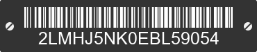 2014 LINCOLN MKT 2LMHJ5NK0EBL59054 VIN decoded