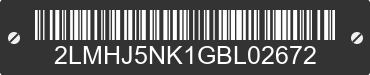 2016 LINCOLN MKT 2LMHJ5NK1GBL02672 VIN decoded