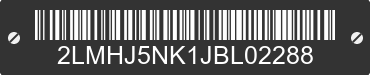 2018 LINCOLN MKT 2LMHJ5NK1JBL02288 VIN decoded
