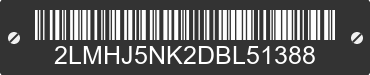 2013 LINCOLN MKT 2LMHJ5NK2DBL51388 VIN decoded