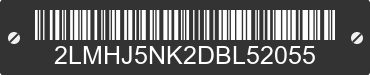 2013 LINCOLN MKT 2LMHJ5NK2DBL52055 VIN decoded