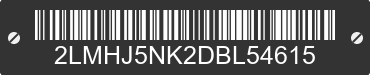 2013 LINCOLN MKT 2LMHJ5NK2DBL54615 VIN decoded