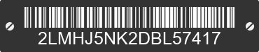 2013 LINCOLN MKT 2LMHJ5NK2DBL57417 VIN decoded