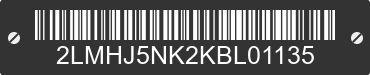 2019 LINCOLN MKT 2LMHJ5NK2KBL01135 VIN decoded