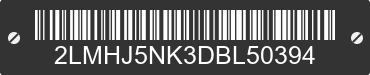 2013 LINCOLN MKT 2LMHJ5NK3DBL50394 VIN decoded