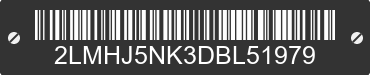 2013 LINCOLN MKT 2LMHJ5NK3DBL51979 VIN decoded