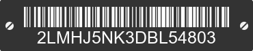 2013 LINCOLN MKT 2LMHJ5NK3DBL54803 VIN decoded