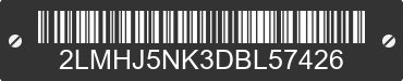 2013 LINCOLN MKT 2LMHJ5NK3DBL57426 VIN decoded