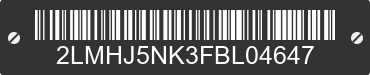2015 LINCOLN MKT 2LMHJ5NK3FBL04647 VIN decoded
