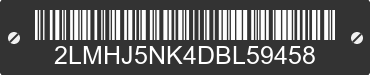 2013 LINCOLN MKT 2LMHJ5NK4DBL59458 VIN decoded