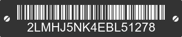 2014 LINCOLN MKT 2LMHJ5NK4EBL51278 VIN decoded