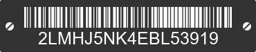 2014 LINCOLN MKT 2LMHJ5NK4EBL53919 VIN decoded