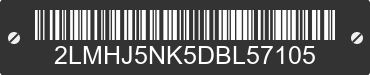 2013 LINCOLN MKT 2LMHJ5NK5DBL57105 VIN decoded