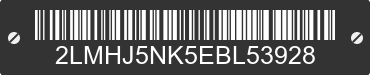 2014 LINCOLN MKT 2LMHJ5NK5EBL53928 VIN decoded