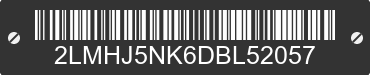 2013 LINCOLN MKT 2LMHJ5NK6DBL52057 VIN decoded