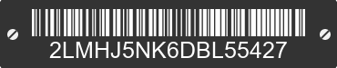 2013 LINCOLN MKT 2LMHJ5NK6DBL55427 VIN decoded