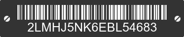 2014 LINCOLN MKT 2LMHJ5NK6EBL54683 VIN decoded