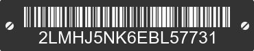 2014 LINCOLN MKT 2LMHJ5NK6EBL57731 VIN decoded