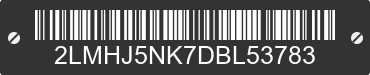 2013 LINCOLN MKT 2LMHJ5NK7DBL53783 VIN decoded