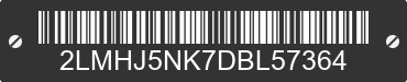 2013 LINCOLN MKT 2LMHJ5NK7DBL57364 VIN decoded