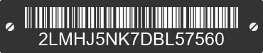 2013 LINCOLN MKT 2LMHJ5NK7DBL57560 VIN decoded