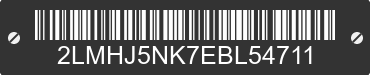 2014 LINCOLN MKT 2LMHJ5NK7EBL54711 VIN decoded