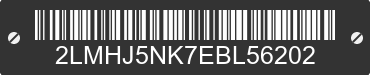 2014 LINCOLN MKT 2LMHJ5NK7EBL56202 VIN decoded