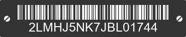 2018 LINCOLN MKT 2LMHJ5NK7JBL01744 VIN decoded