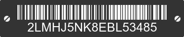 2014 LINCOLN MKT 2LMHJ5NK8EBL53485 VIN decoded