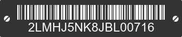 2018 LINCOLN MKT 2LMHJ5NK8JBL00716 VIN decoded