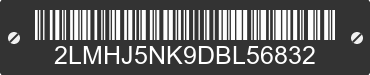 2013 LINCOLN MKT 2LMHJ5NK9DBL56832 VIN decoded