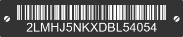 2013 LINCOLN MKT 2LMHJ5NKXDBL54054 VIN decoded