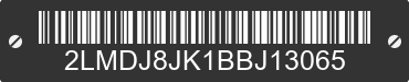 2011 LINCOLN MKX 2LMDJ8JK1BBJ13065 VIN decoded
